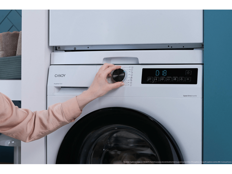 Candy GD 27SB7-S Elöltöltős mosógép