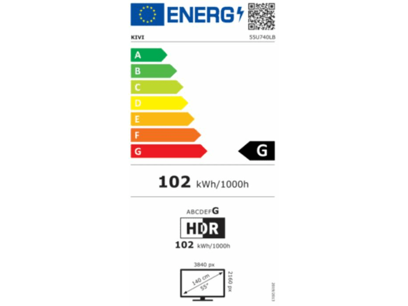 55 coll Smart LED Televízió