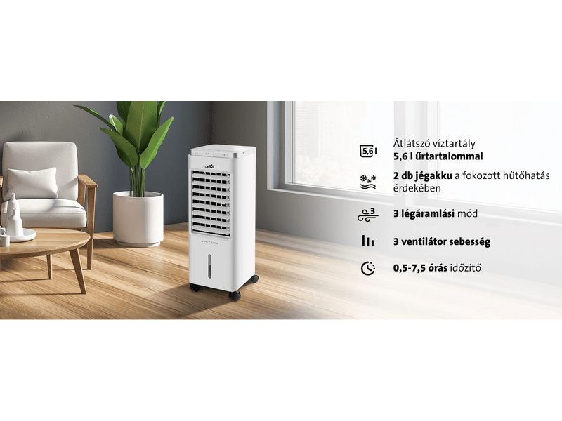 Eta Vintero Léghűtő, fehér (356890000)