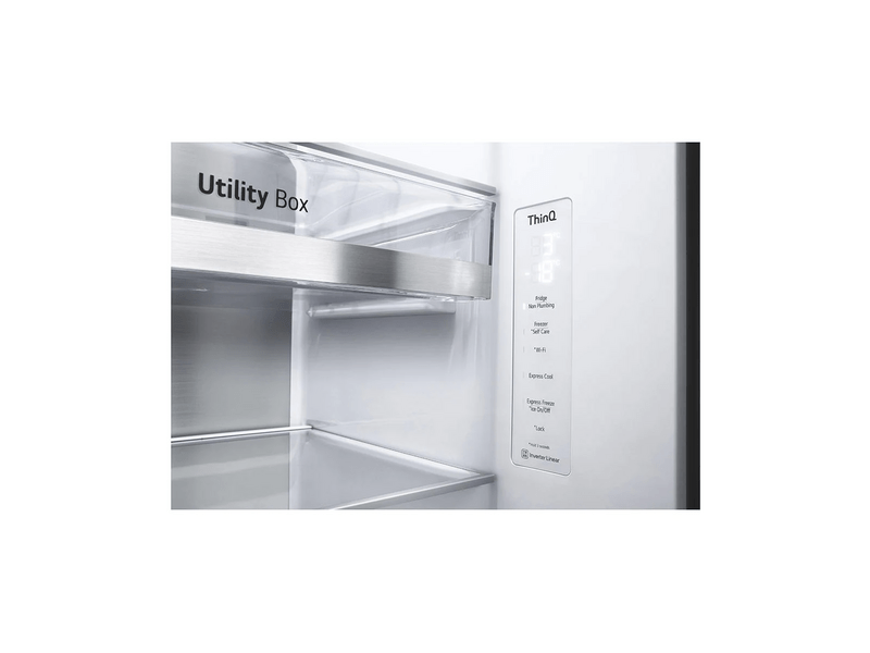 LG GSJV91BSAE Door-in-Door™ Side-by-Side hűtőszekrény