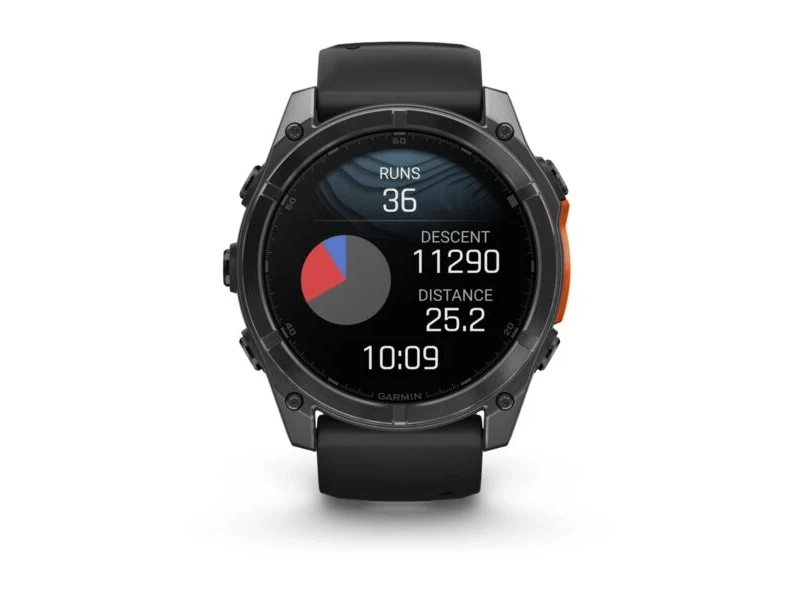 Garmin Fenix 8 Okosóra, 51mm, sötétszürke (010-02905-00)