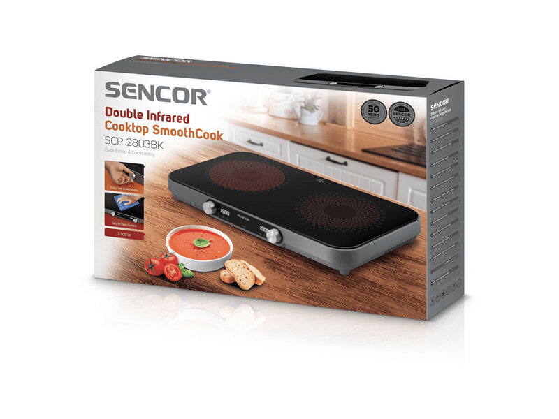 Sencor SCP 2803BK Kerámia főzőlap
