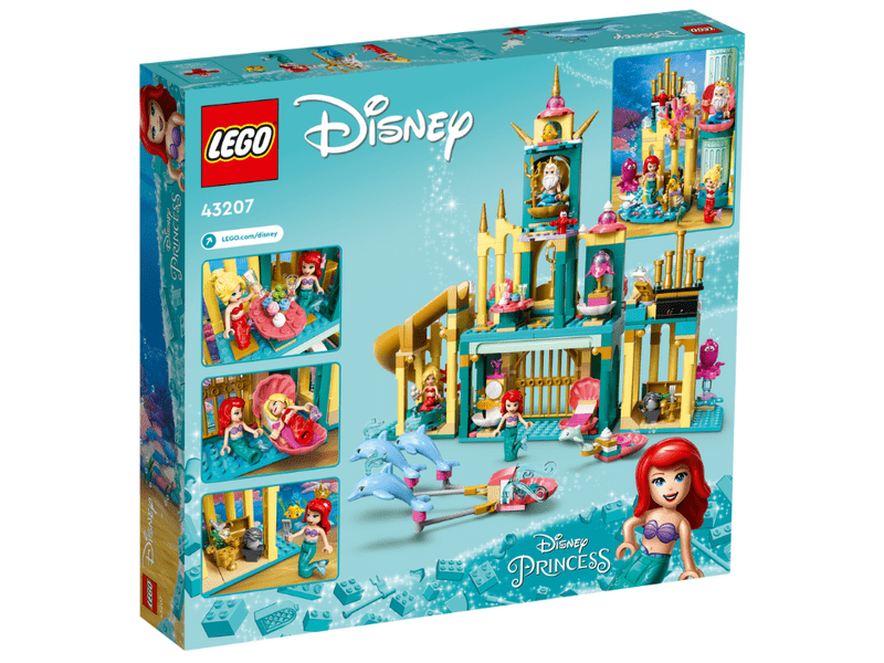 LEGO® I Disney Princess™ Ariel víz alatti palotája (43207)