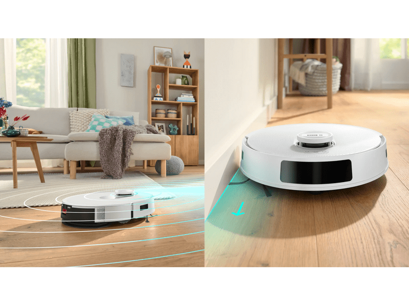 Bosch BCRC1W Robotporszívó, fehér
