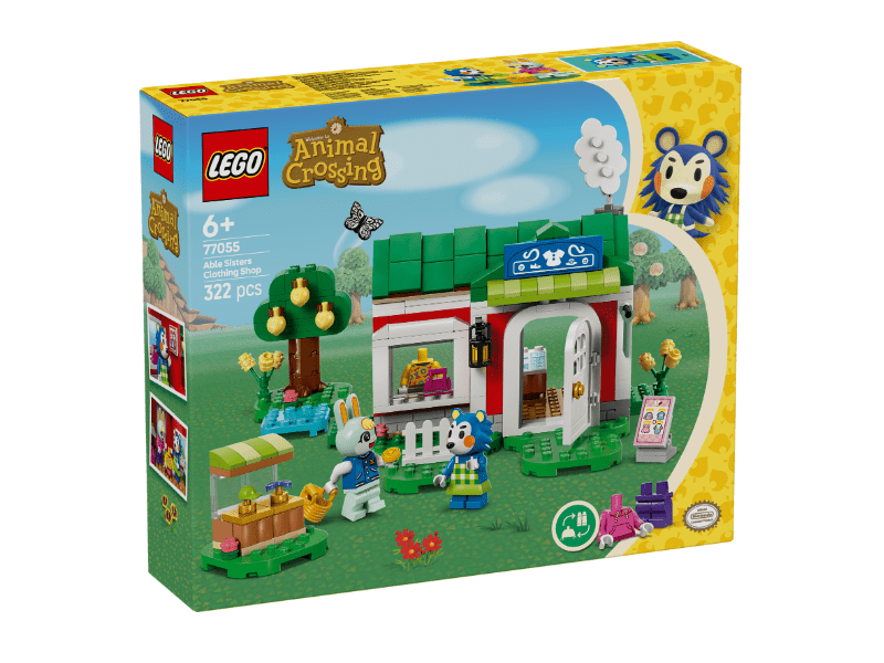 LEGO® Animal Crossing™ Trgovina odjećom Able Sisters (77055)
