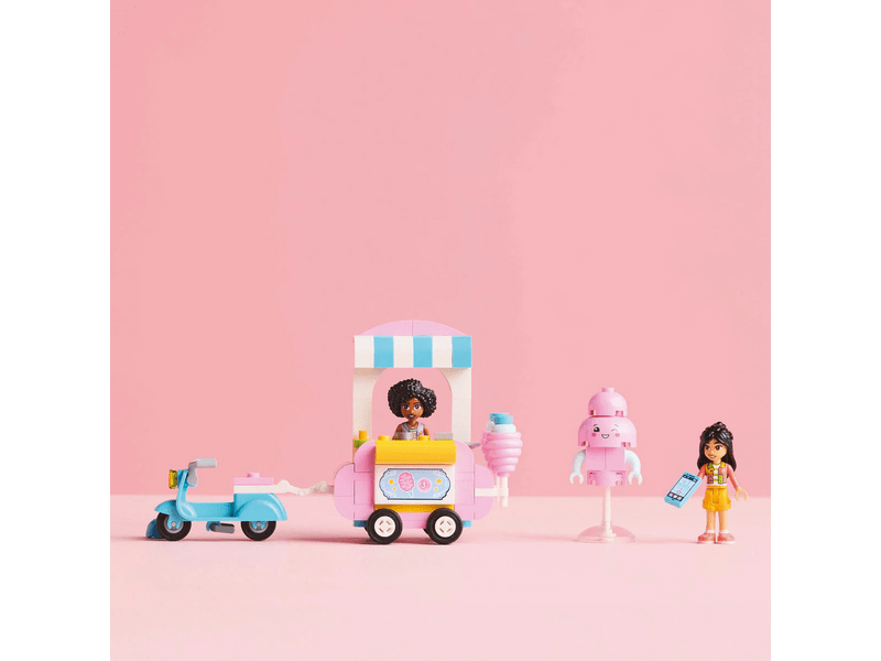 LEGO® Friends Vattacukorárus pult és robogó (42643)