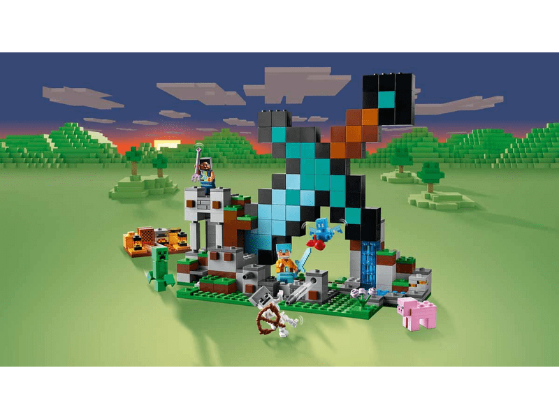LEGO® Minecraft A kardos erődítmény (21244)