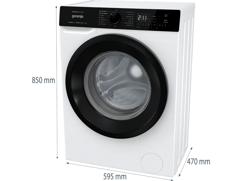 Gorenje WNHA74SASEU Perilica rublja s prednjim punjenjem