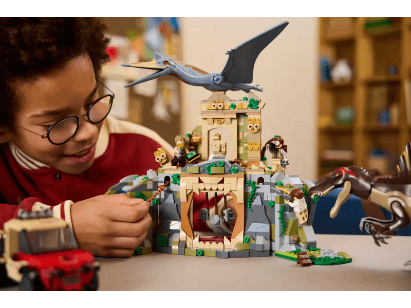 LEGO® Jurassic World™ Spinosaurus és Quetzalcoatlus, légi küldetés (76976)