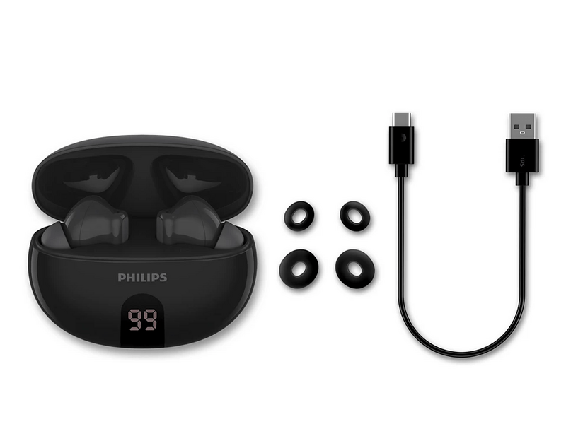 Philips TAT2520BK/00 vezeték nélküli fülhallgató, fekete