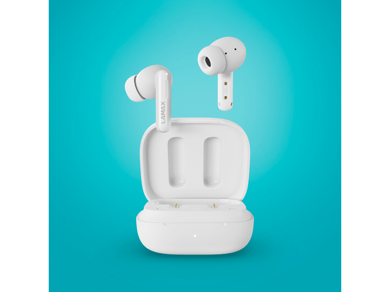 LAMAX Clips1 Plus White TWS fülhallgató, fehér
