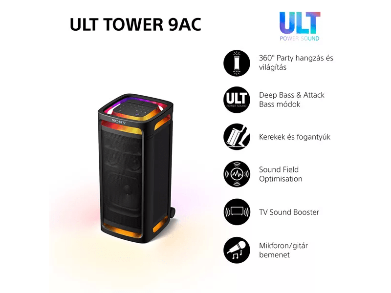 Sony ULT Tower 9 party hangfal (SRSULT900AC)