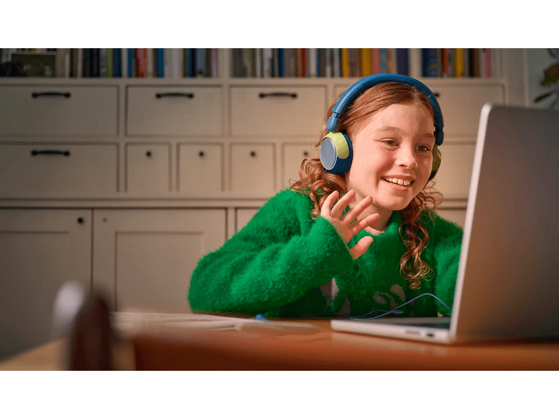 Philips TAK2000CT/00 Fejhallgató gyerekeknek, kékeszöld