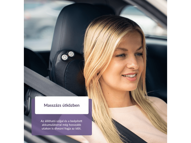 TrueLife RelaxBack B3 Charge Infra masszázspárna