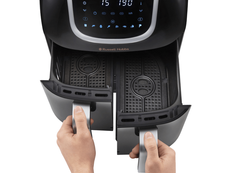 Russell Hobbs 27290-56 Satisfry Snappi Airfryer, 2 sütőtérrel
