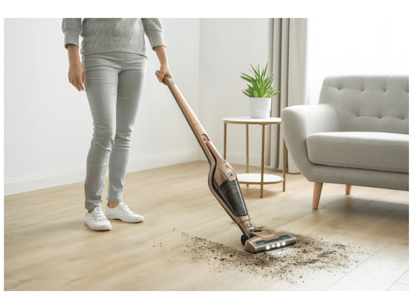 Sencor SVC 0606GD Vezeték nélküli kézi porszívó, arany