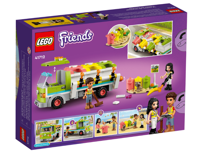 LEGO® Friends Újrahasznosító teherautó (41712)
