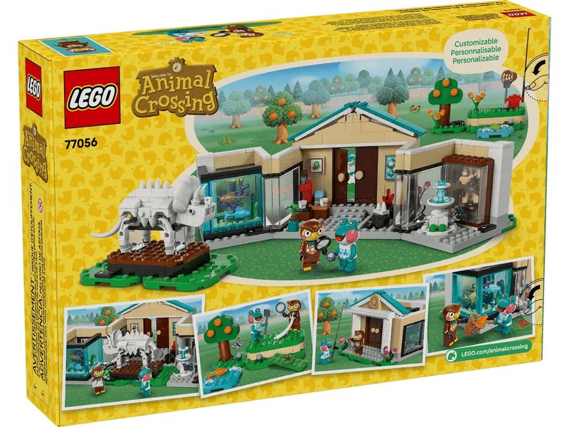 LEGO® Animal Crossing™ Blathersova muzejska kolekcija (77056)