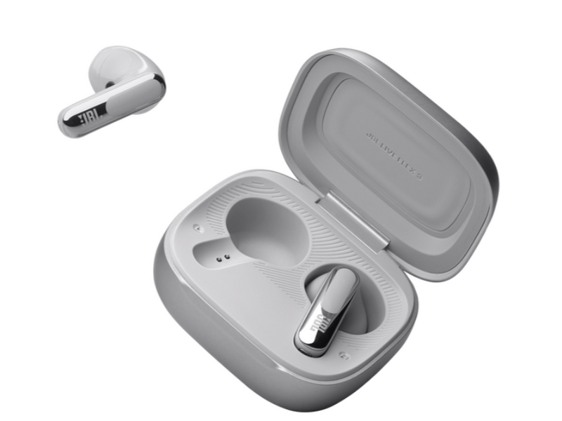 JBL Live Flex 3 TWS slušalice, srebrne