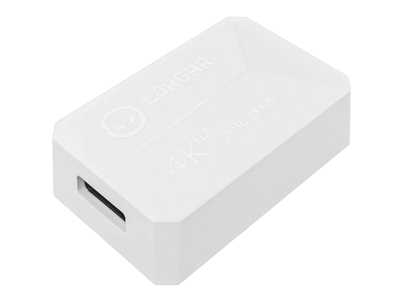 Lorgar MSE90W Gamer egér, fehér (LRG-MSE90W-WH)