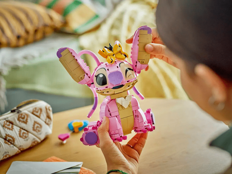 LEGO® Disney igračka za slaganje Anđelo, Lilo i Stitch za djecu, djevojčice i dječake (43257)
