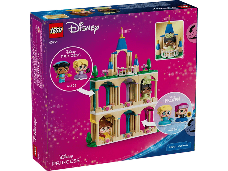 LEGO® Disney Princess Mini Belle és Tiana kastéllyal (43291)