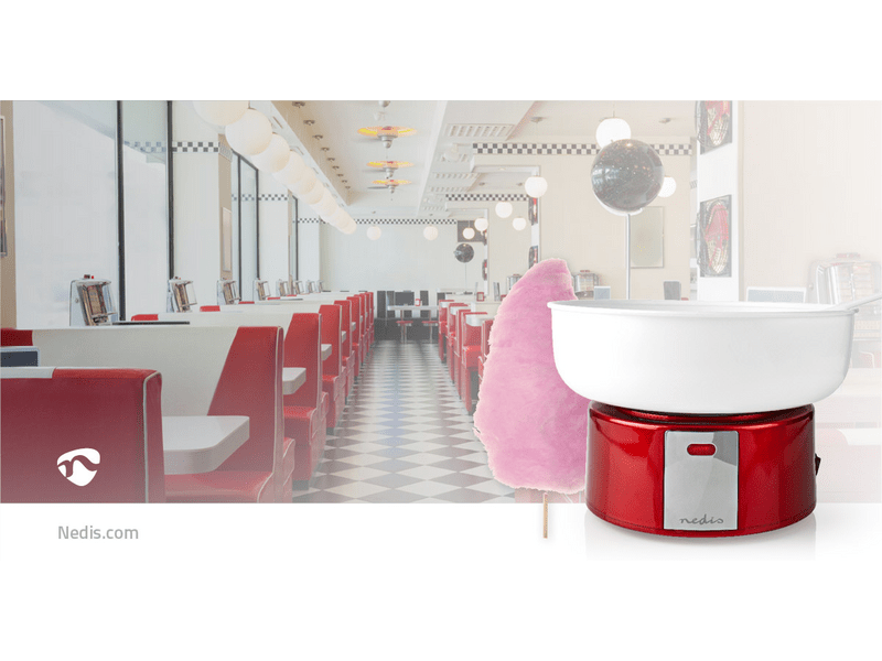 Nedis FCCM100FRD Vattacukor készítő, 500 W