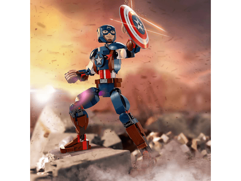 LEGO® Marvel Super Heroes Amerika Kapitány építőfigura (76258)