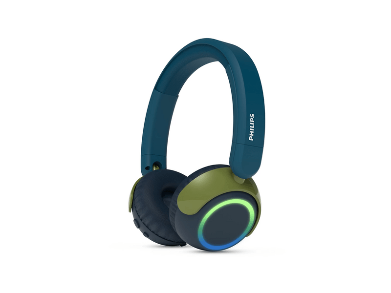 Philips TAK4200CT/00 Bluetooth fejhallgató gyerekeknek, kékeszöld