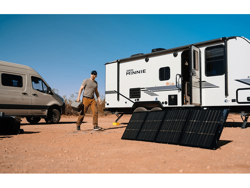 EcoFlow 220W NextGen bifaciális fotovoltaikus panel