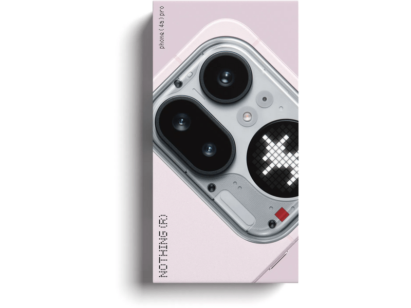 Nothing Phone (4a) Pro 12/256GB Okostelefon, rózsaszín