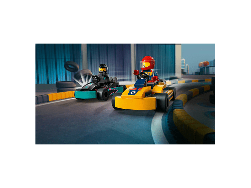 LEGO® City Gokartok és versenypilóták (60400)