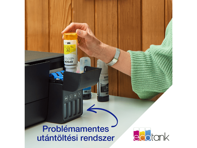 Epson L3560 színes MFP, WiFi, 6600/5900 oldal tintával