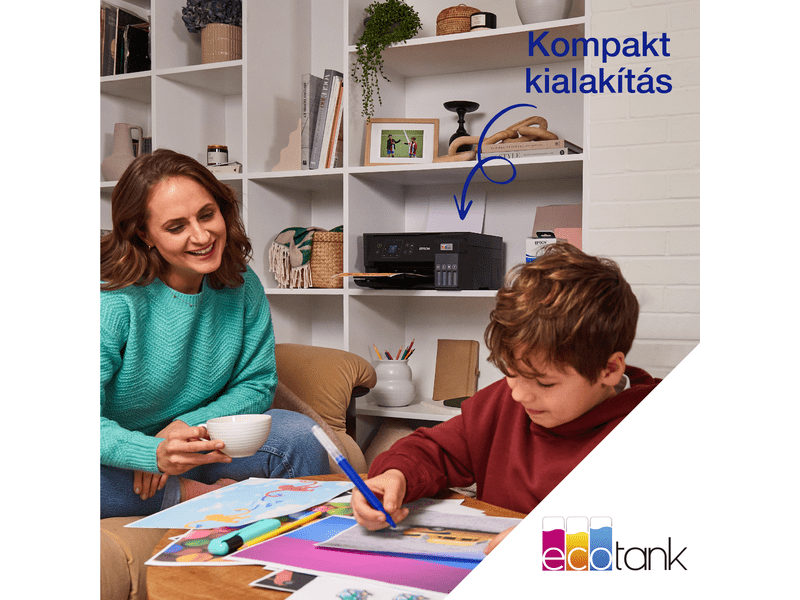 Epson L3560 színes MFP, WiFi, 6600/5900 oldal tintával