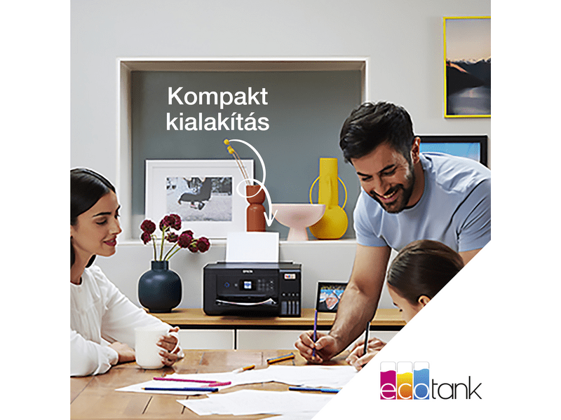 Epson L4260 színes MFP, DUPLEX, 14 000/5200 oldal tintával