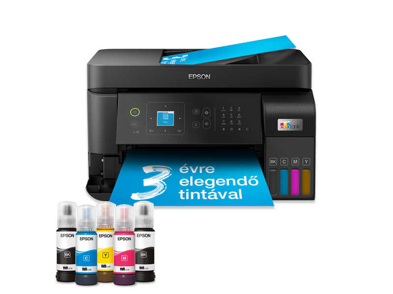 Epson L5590 színes MFP WiFi/LAN 6600/5900 oldal tintával