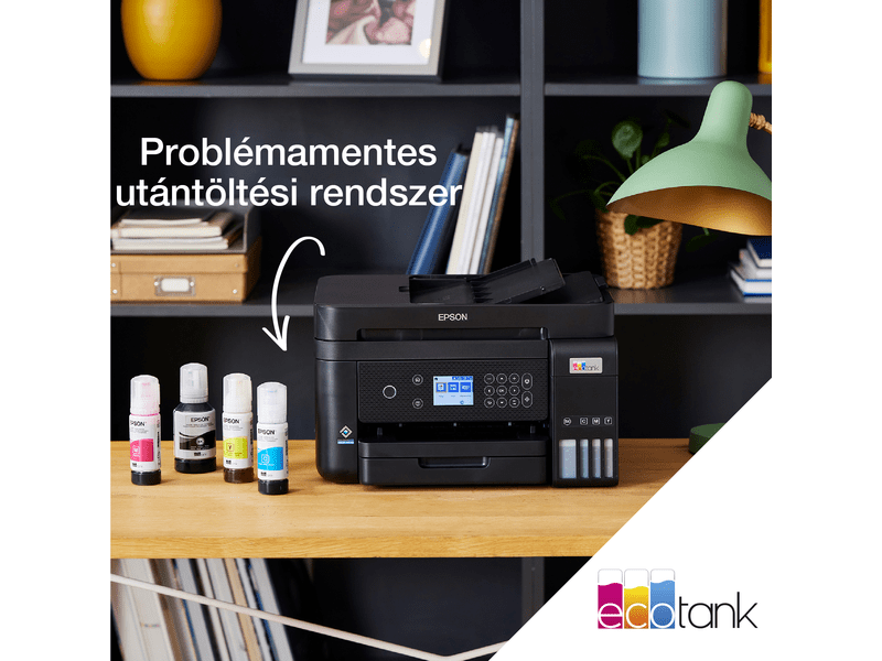 Epson L6290 színes MFP, DUPLEX, 14 000/5200 oldal tintával