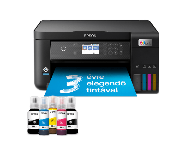 Epson L6260 színes MFP, DUPLEX, 14 000/5200 oldal tintával