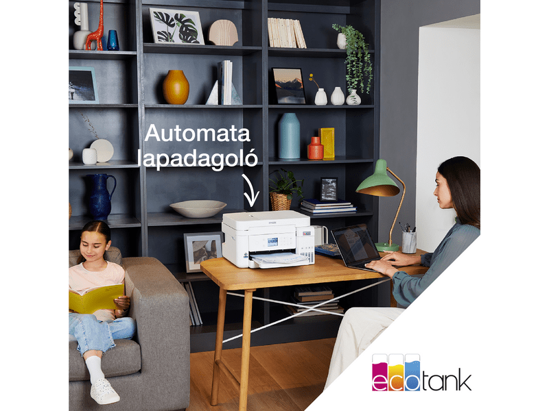 Epson L6276 színes MFP, DUPLEX, 14 000/5200 oldal tintával