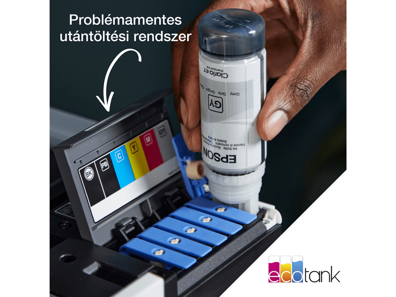 Epson L8160 fotónyomtató MFP 1800 fotóra elegendő tintával