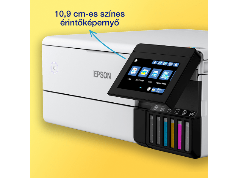 Epson L8160 fotónyomtató MFP 1800 fotóra elegendő tintával
