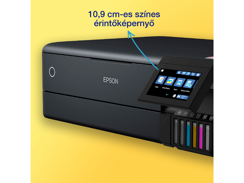 Epson L8180 fotónyomtató MFP 1800 fotóra elegendő tintával