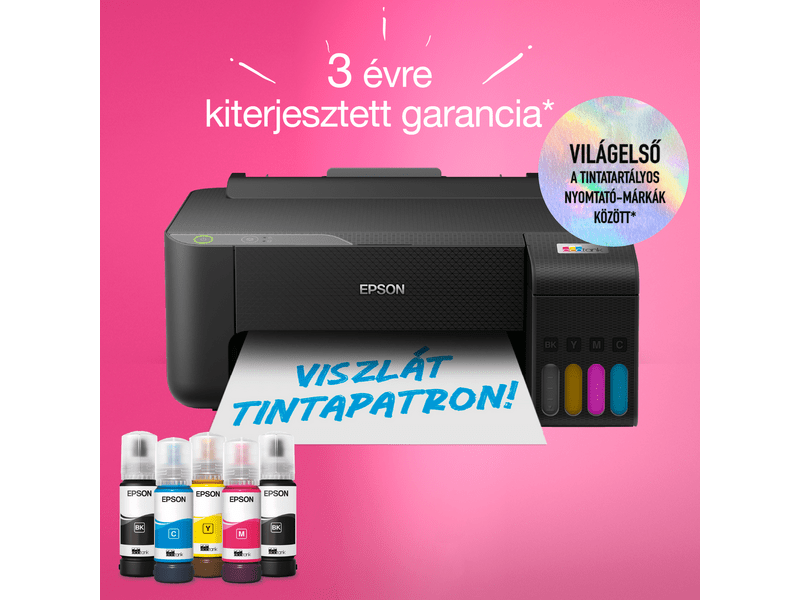 Epson L1270 színes nyomtató WiFi 8100/6500 oldal tintáva