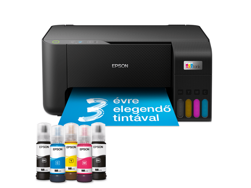 Epson L3230 színes MFP, USB, 8100/6500 oldal tintával