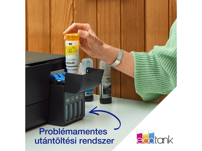 Epson L3231 színes MFP, USB, 8100/6500 oldal tintával