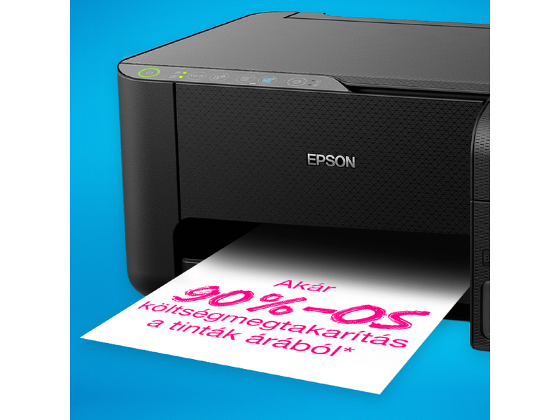 Epson L3270 Színes MFP, WiFi/USB, 8100/6500 oldal tintával