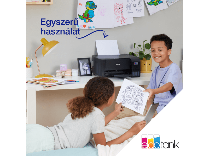 Epson L3271 színes MFP, WiFi, 8100/6500 oldal tintával