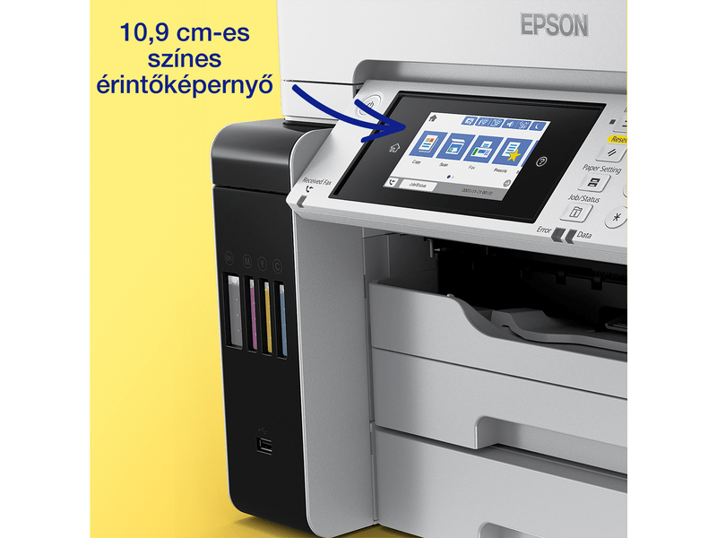 Epson L15180 A3 színes MFP, DUPLEX, 4500/2800 oldal tintával