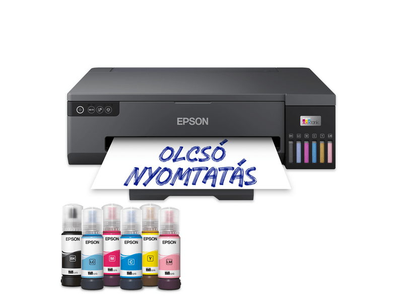 Epson L18050 A3 fotónyomtató, 1500 fotóra elegendő tintával