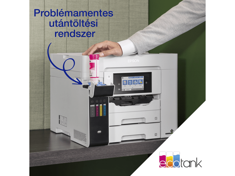 Epson L6580 színes MFP, Duplex, 8100/6500 oldal tintával